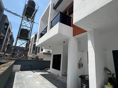 Corner Unit Four Bedroom Terrace with BQ — Close to Pinnock Esate, Osapa, Lekki, Lagos
