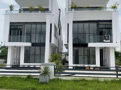 Enormous 5 Bedroom Duplex with a BQ, Pool, Cinema — Ajah, Lagos
