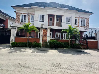 Clean 4 Bedroom Semi Detached Duplex with BQ in a Secured Estate — Lekki, Lagos