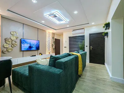 Lucky 2 Bedroom Apartment with Football Pitch and Playground — Freedom Way, Lekki, Lagos