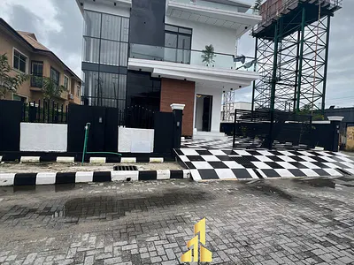 Exquisitely Finished Luxury 5 Bed Fully Detached Duplex with Pool — Ajah, Lagos