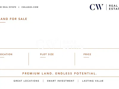Prime 2, 500SQM Fenced Bare Land — Victoria Island (VI), Lagos