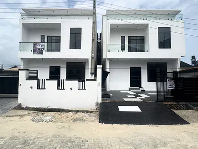Luxury 4 Bedroom Semi Detached Duplex + BQ — Sangotedo, Ajah, Lagos