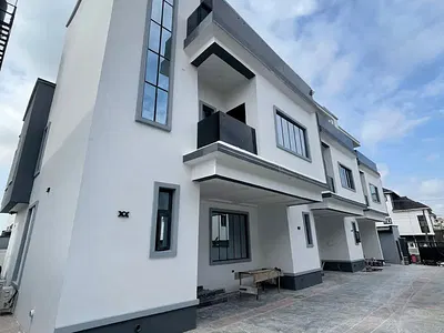 Newly Built 4-Bedroom Terrace Duplex with a BQ — Lekki, Lagos