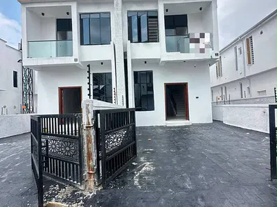 Beautiful 4 Bedroom Semidetached Duplex with BQ — Ikota, Lekki, Lagos