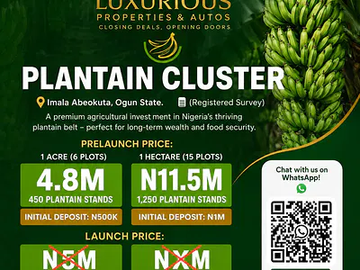 Plantation Farm Land — Imala Onigbado, Abeokuta North, Ogun