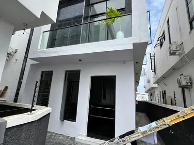 Standard 4 Bedroom Semi Detached Duplex with BQ — Lekki, Lagos