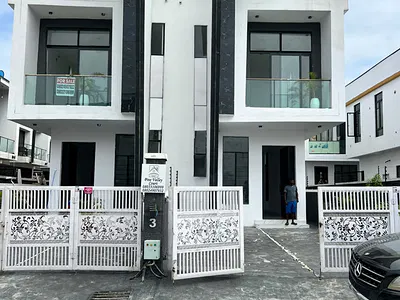 Standard 4 Bedroom Semi Detached Duplex with BQ — Lekki, Lagos