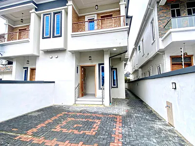 4 Bedroom Semi Detached Duplex with a BQ — Lekki, Lagos