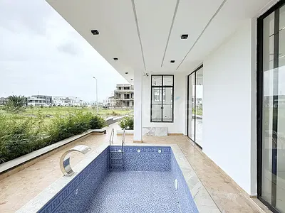 Luxury 5 Bedroom Semi-Detached Duplex with a BQ and Pool — Lekki, Lagos