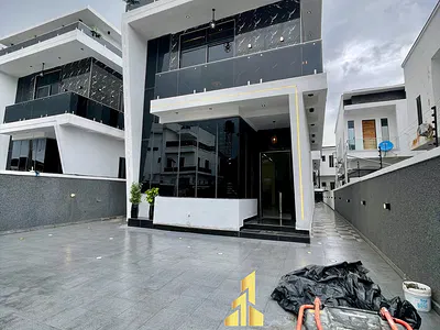 Decently Designed 5 Bed Fully Detached Duplex with Pool and Gym — Ajah, Lagos