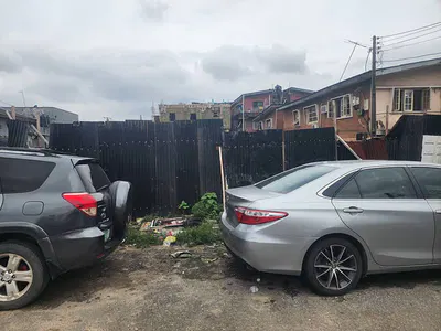 A Vacant Corner-Piece Fence and Gated — Baoku Street, Offf Jubril Martin, Surulere, Lagos