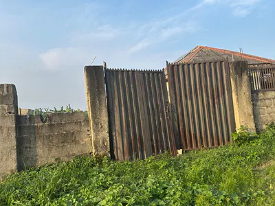 Dry Half Plot of Land with Fence and Gate — Ikorodu, Lagos