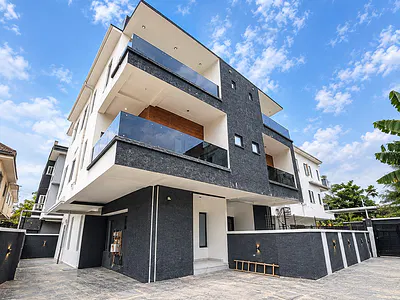 Brand New 4-Bedroom Semi-Detached Duplex with BQ in an Estate — Ogudu, Lagos
