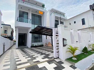 Luxury 5 Bedroom Fully Detached Duplex with BQ — Ajah, Lagos