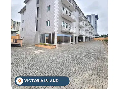Fully Serviced 3 Bedroom Apartment + BQ Available — Victoria Island (VI), Lagos