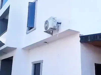 Fully Furnished Standard Ensuit 2 Bedroom Apt Up and Ground Floor — In a. Secured Est' Before Blenco Super Market, Sangotedo, Ajah, Lagos