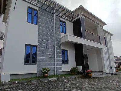 Brand New 5 Bedroom Fully Detached Duplex with 2room BQ with Generator — Naf Valley Estate Asokoro Abuja Diplomatic Zone, Bodinga, Sokoto