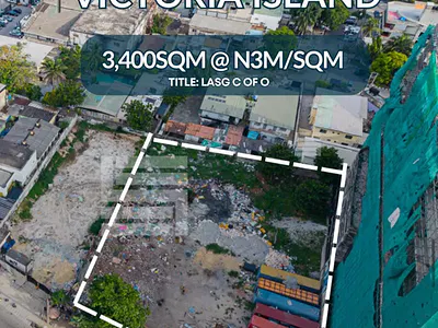 3, 400 SQM Land — Victoria Island (VI), Lagos