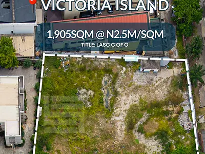 1, 905 SQM Land for Sale — VI Lagos, Victoria Island (VI), Lagos