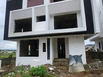 Newly/Well Design Semi-Finished Five Bedrooms Duplex, BQ (Carcass) — Lugbe District, Abuja