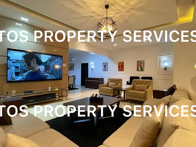 Furnished 3 Bedroom Flat & Big BQ — Ikoyi, Lagos