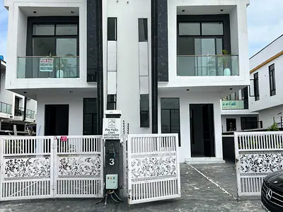 Exclusively Newly Built 4 Bedroom Semi-Detached Duplex with BQ — Lekki, Lagos