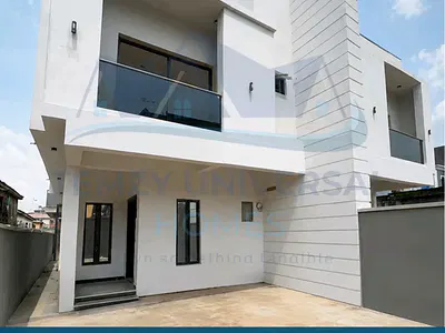 Newly Built 3 Bedroom Semi Detached Duplex with a Room BQ — Ogba, Ikeja, Lagos