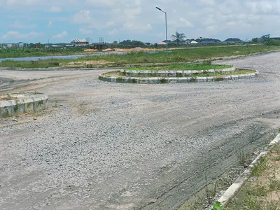 Own a Land in Secured & Secured Estate with Exiting Road Network — Okeogun, Ibeju Lekki, Lagos