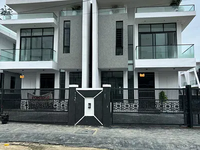 Premium 4 Bedroom Semi-Detached Duplex with BQ — Newly Built, Flood Free, All Rooms En-Suite, Security, Serenity, BQ, Ikota, Lekki, Lagos