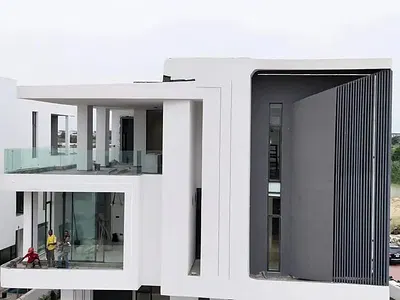 Modern 5 Bedroom Detached Villa with a Fantastic Detailing — Lekki, Lagos
