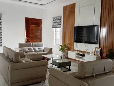 Furnished 4bedroom Bedroom Fully Detached Duplex + BQ — Thomas Estate, Ajah, Lagos, Ajah, Lagos