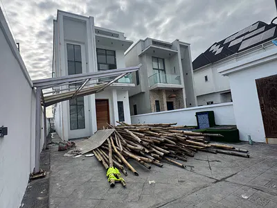 Luxury Brand New 4 Bedrom Duplex Fully Detached with BQ Personal Pool — Lekki, Lagos