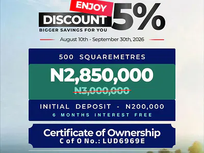 Your Opportunity to Own Land in a Fast-Growing Estate with C of O — Ibadan, Oyo