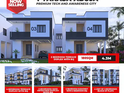 Land for 2 Bedroom Terrace Duplex — Pyakasa, Lugbe District, Abuja