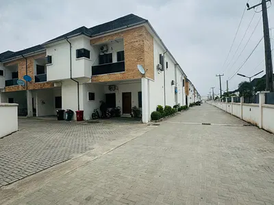 Newly Built Specious 4 Bedroom Terrace Duplex Well Secured — Lekki, Lagos