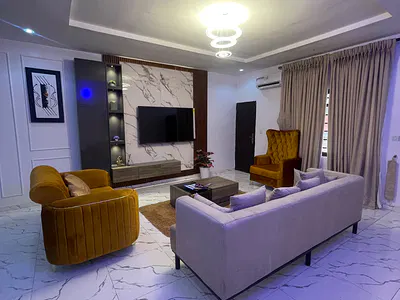 Fully Furnished 3-Bedroom Bungalow with 24-Hours Light. — Peak Park Estate, Oribawa Phase 2, Oribanwa, Ibeju Lekki, Lagos
