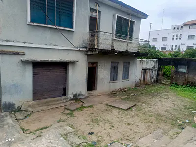 Two Plots of Land with a Storey Building on It — Onipanu, Shomolu, Lagos