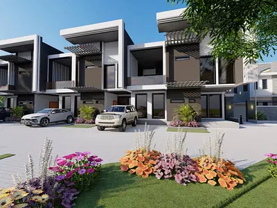 4 Bedroom Terrace Duplex with BQ (Carcass- 3 Units) — Dakibiyu, Jabi, Abuja
