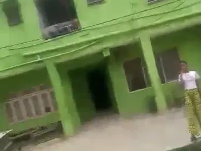 Residential Half Plot of Land with Existing Structure — Off Popoola Street, Oba Akran, Ikeja, Lagos