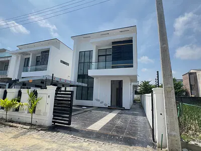 Prime 5 Bedroom Fully Detached Duplex with BQ — Chevron, Lekki, Lagos