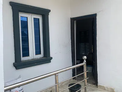 Clean Room and Palor with Two Toilets Inside Decent Estate — Ajah, Lagos