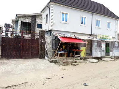 13 Block of Flats with 15 Shops — Ojo, Lagos