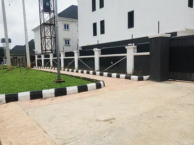 4 Bedrooms Terrace Duplex with BQ (Advanced Carcass) — Around Games Village, Kaura, Abuja