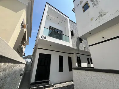 4 Bedroom Semi Detached Duplex with BQ — Chief Nduche Romanus Street, Chevron Alternative, Lekki, Lagos