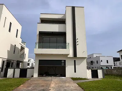 Exquisite 4 Bedroom Fully Detached Duplex with Rooftop Lounge — Harris Drive, VGC Axis, VGC, Lekki, Lagos