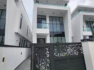 Luxury 5 Bedroom Fully Detached Duplex with BQ and Swimming Pool — Orchid Road, Lekki Phase 2, Lekki, Lagos