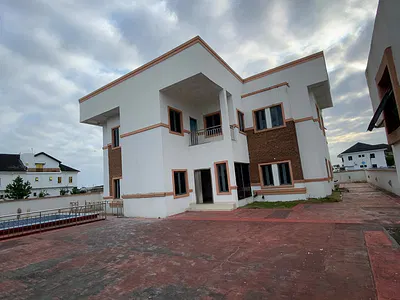 Luxury 5 Bedroom Fully Detached Duplex with 2 Room BQ — Ajah, Lagos
