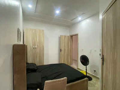 Single Room Downstairs Sharing Kitchen with Open Parlor Space — Orchid Road, Lekki, Lagos