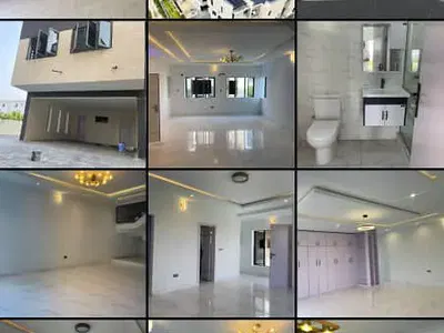 Luxury New 5 Bedroom Terrace Duplexes with Excellent Facility — Lekki, Lagos